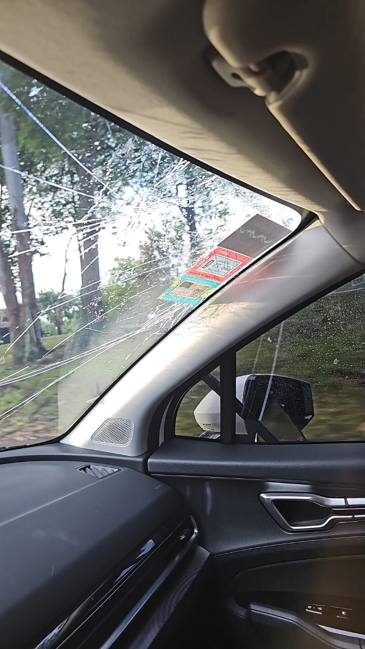 Mujer vivió un gran susto en circunvalación