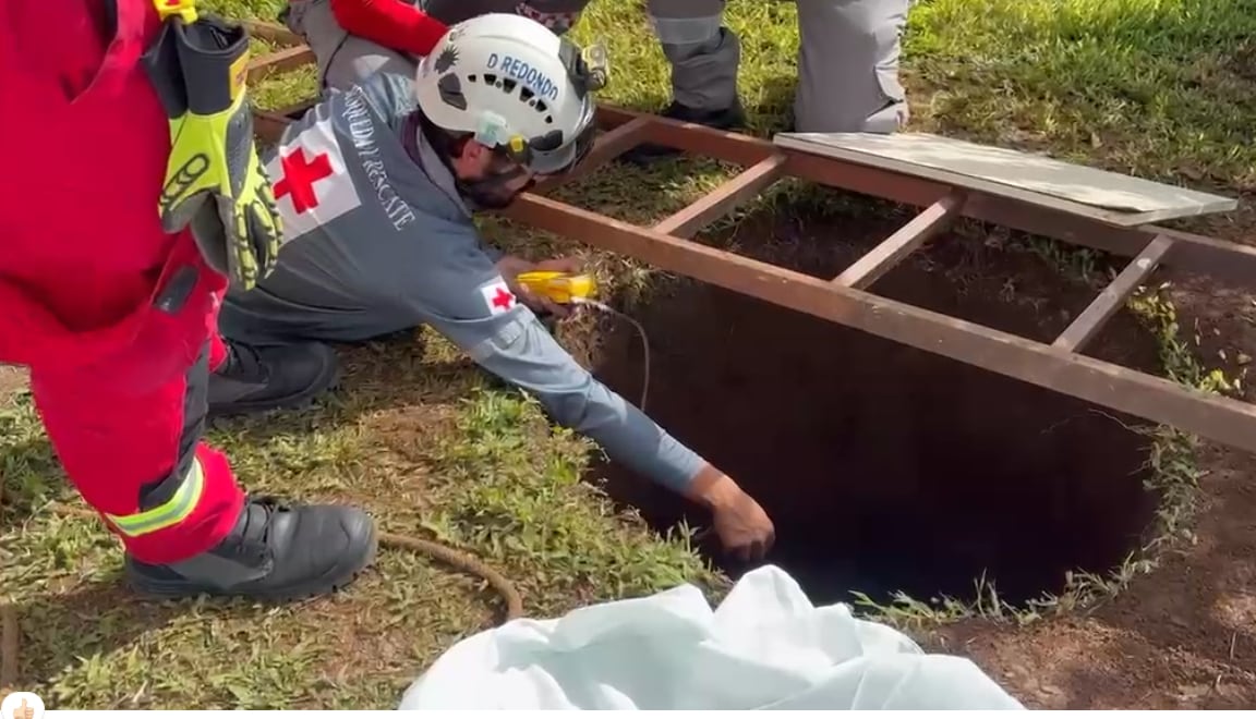 Un hombre falleció al caer en una fosa séptica