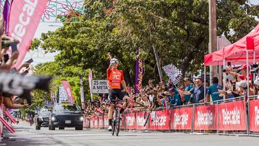Un superdotado para los deportes asumió el liderato de la Vuelta a Costa Rica
