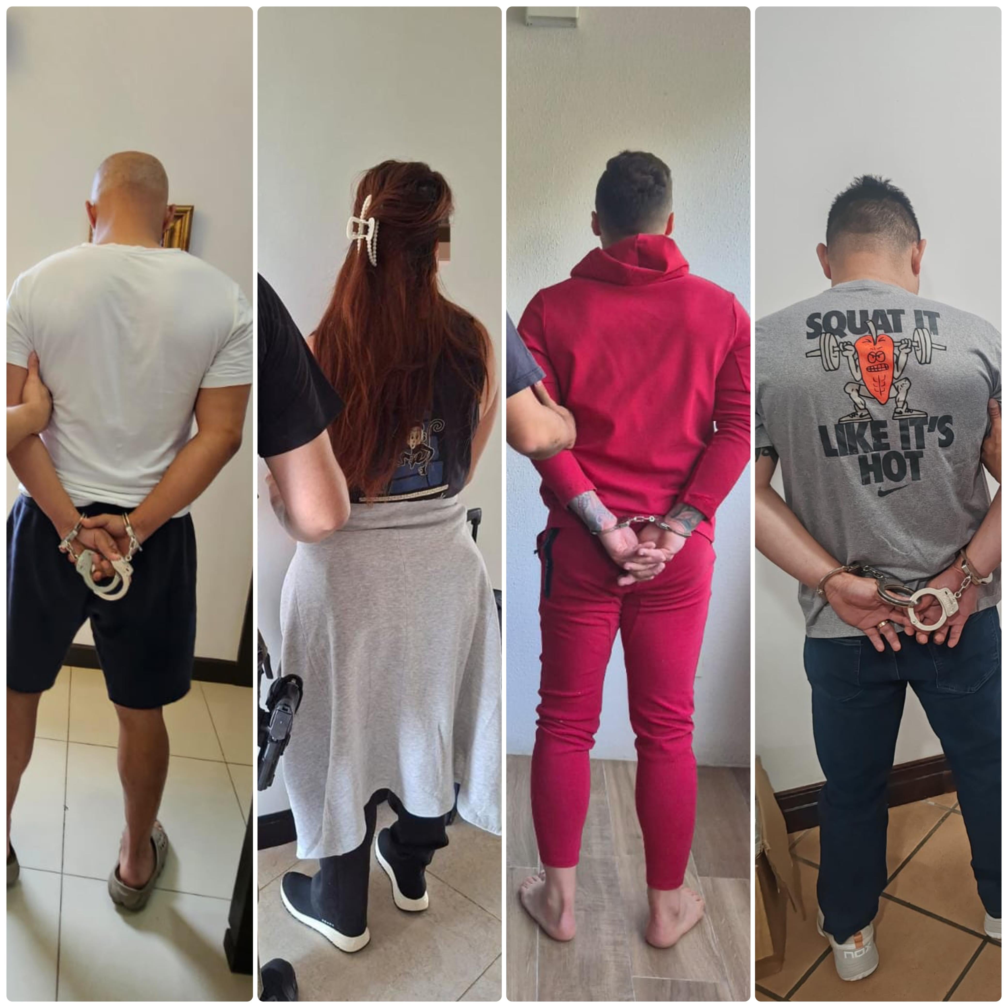 Caso conocido como Venus, en el que están detrás de nueve personas desde la mañana de este martes 17 de junio del 2025. Foto: OIJ