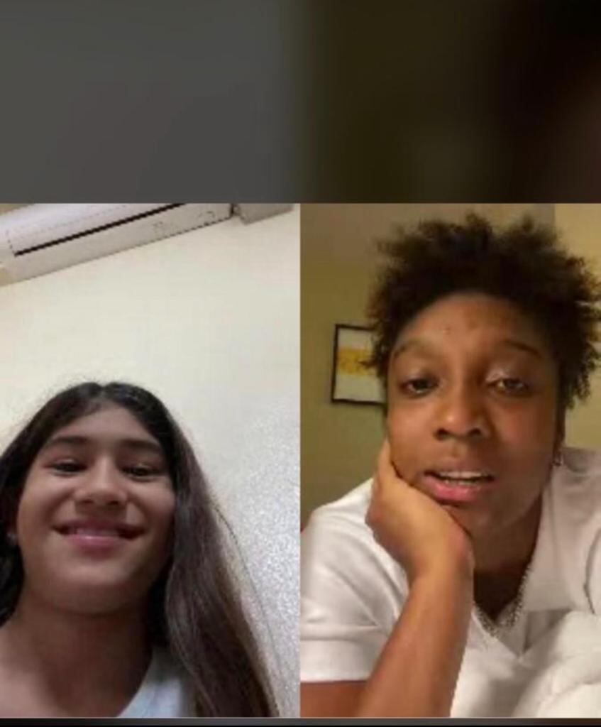 Isabella Marín y Marta Cox