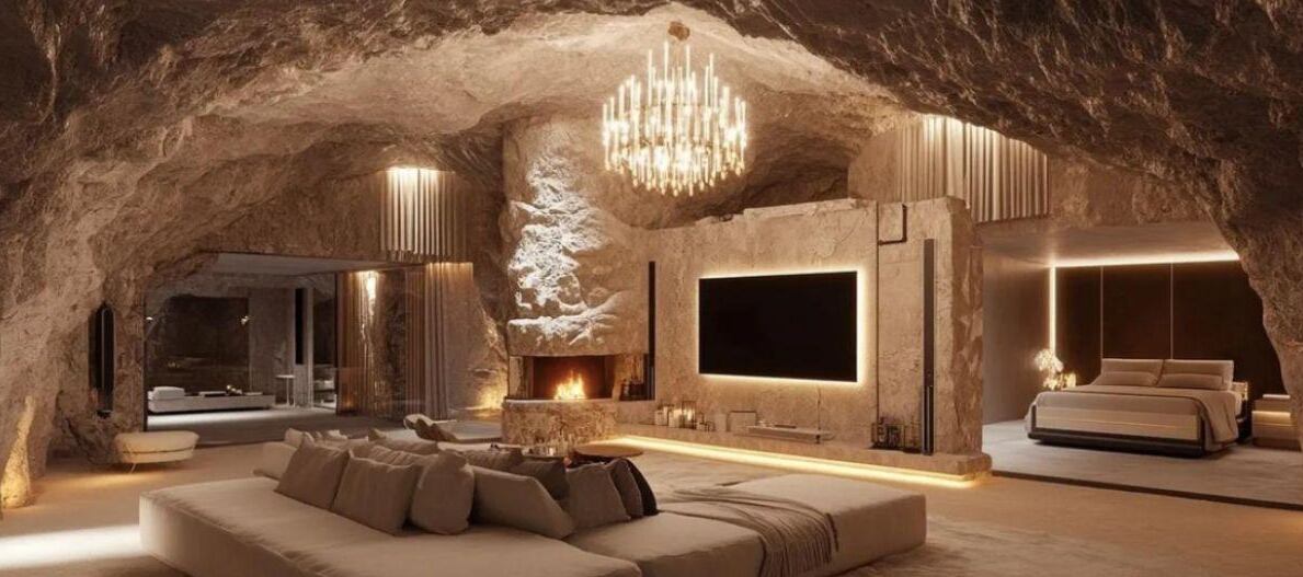 Lujoso búnker para multimillonarios en caso de Apocalipsis