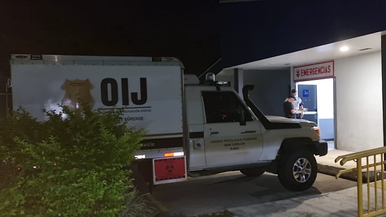 Choque entre dos motos deja como saldo 4 fallecidos en San Carlos, entre ellos una bebé de 6 meses. Foto Edgar Chinchilla.