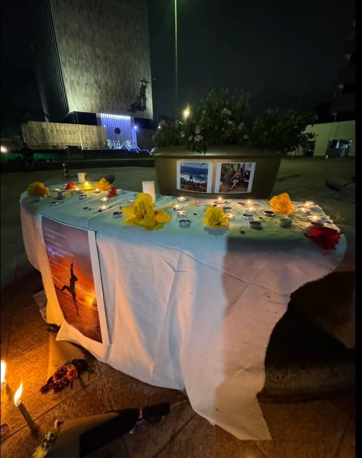 Vigilia Daniela Escobar, mujer desaparecida en Samara