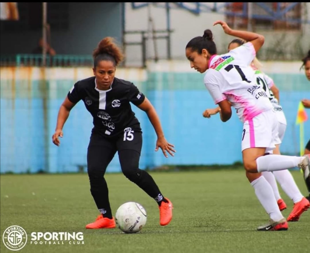 Yahaira 'Chata' Aguilar, jugadora de Sporting