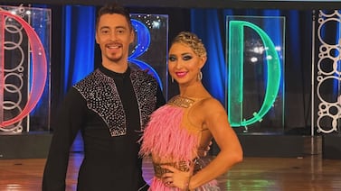 Bailarina Lucía Jiménez respondió con sarcasmo curiosa pregunta que le hicieron sobre Javier Acuña