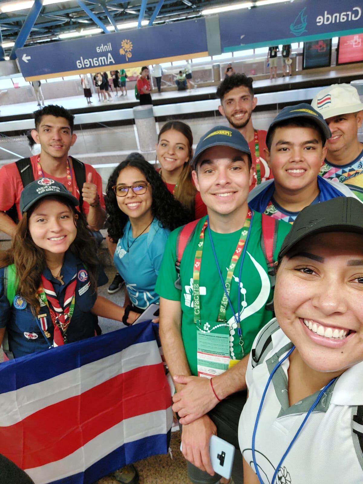 Lucas Araya Alfaro, quien asiste a la parroquia San Isidro Labrador de la diócesis de Ciudad Quesada, estaba demasiado lleno de sentimientos: felicidad, alegría, gozo, fe, amor, tras haber participado en la primera actividad de la Jornada Mundial de la Juventud Portugal 2023 en la que estuvo el papa Francisco.