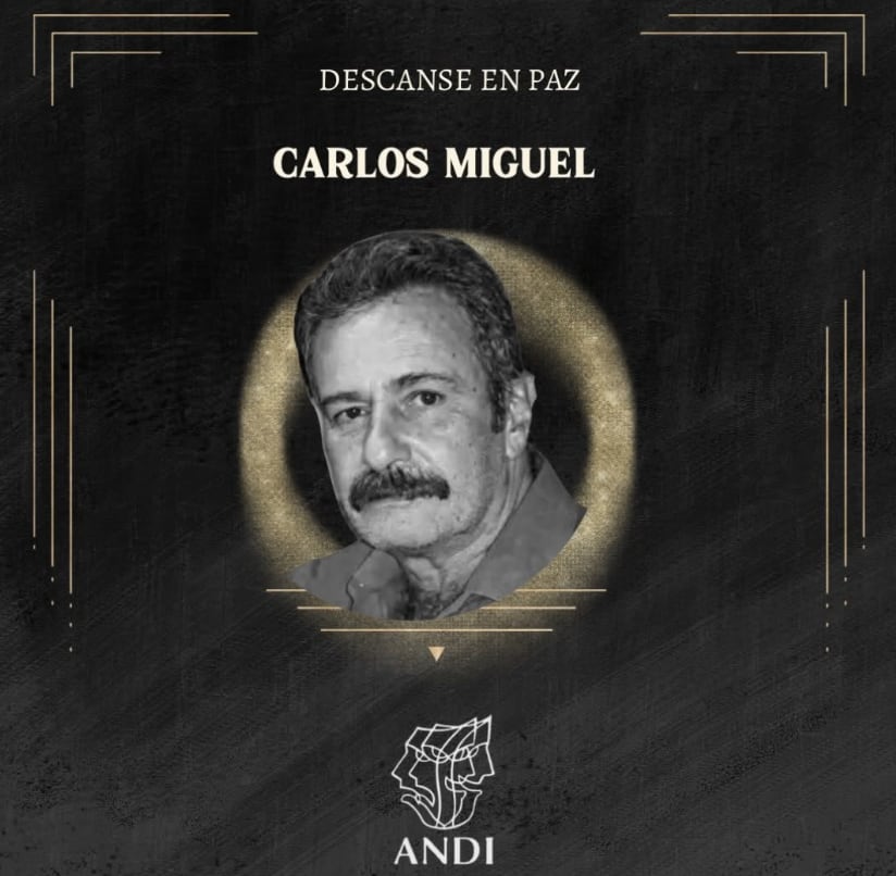 El actor Carlos Miguel Cortés falleció este 20 de octubre a los 67 años.