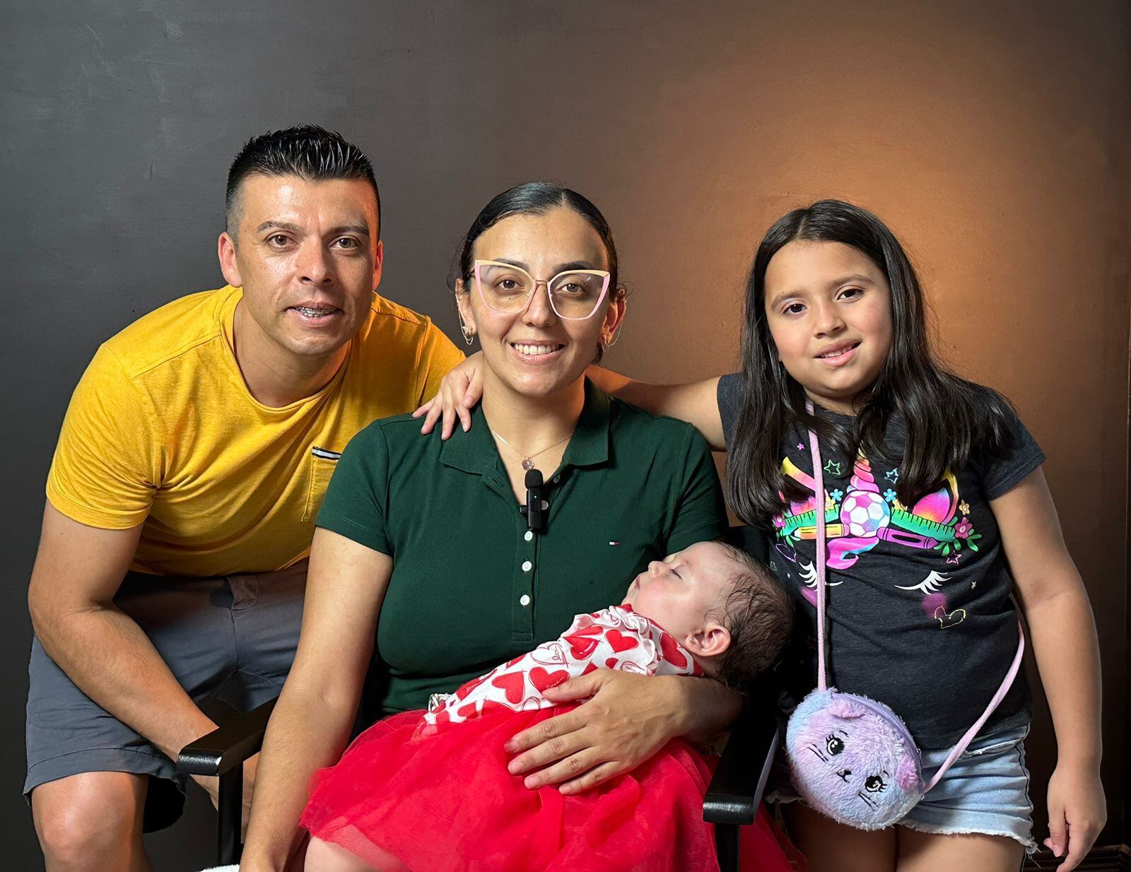 Zoe es una niña de 9 meses que viajará a España para que le hagan una operación a corazón abierto