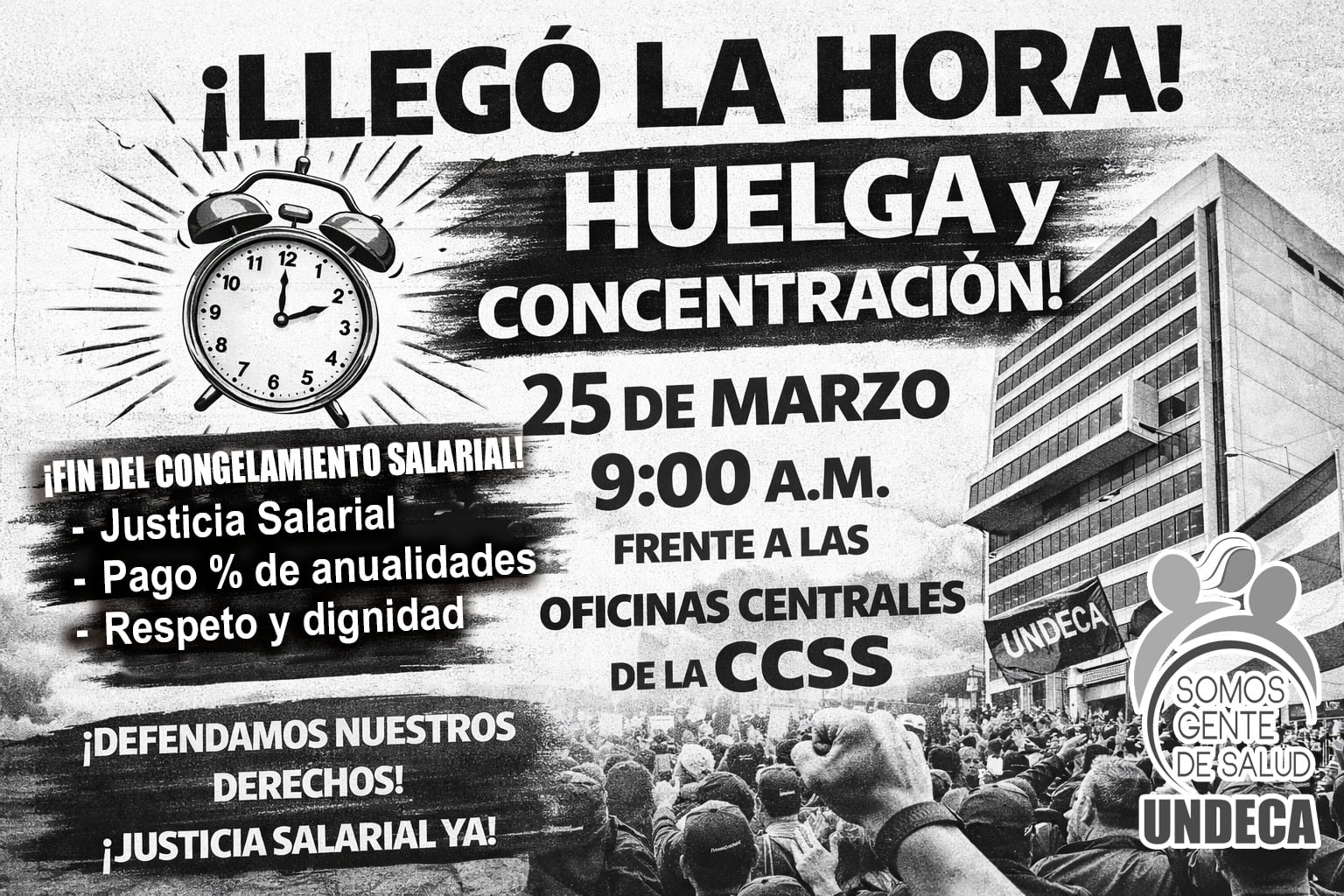 Huelga contra la CCSS