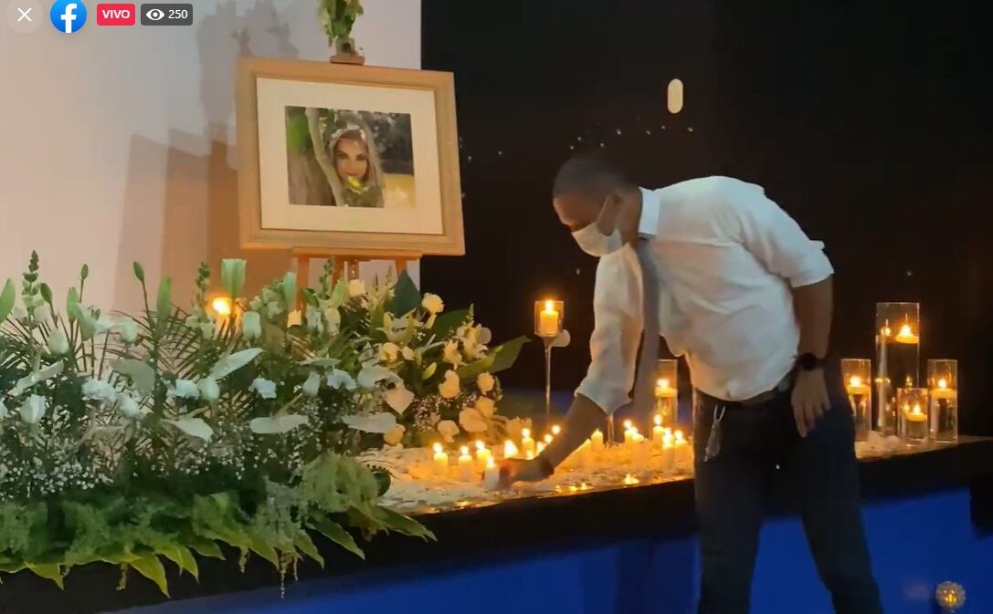 Vigilia Virtual para pedir justicia por el homicidio de María Luisa Cedeño. Captura de pantalla.