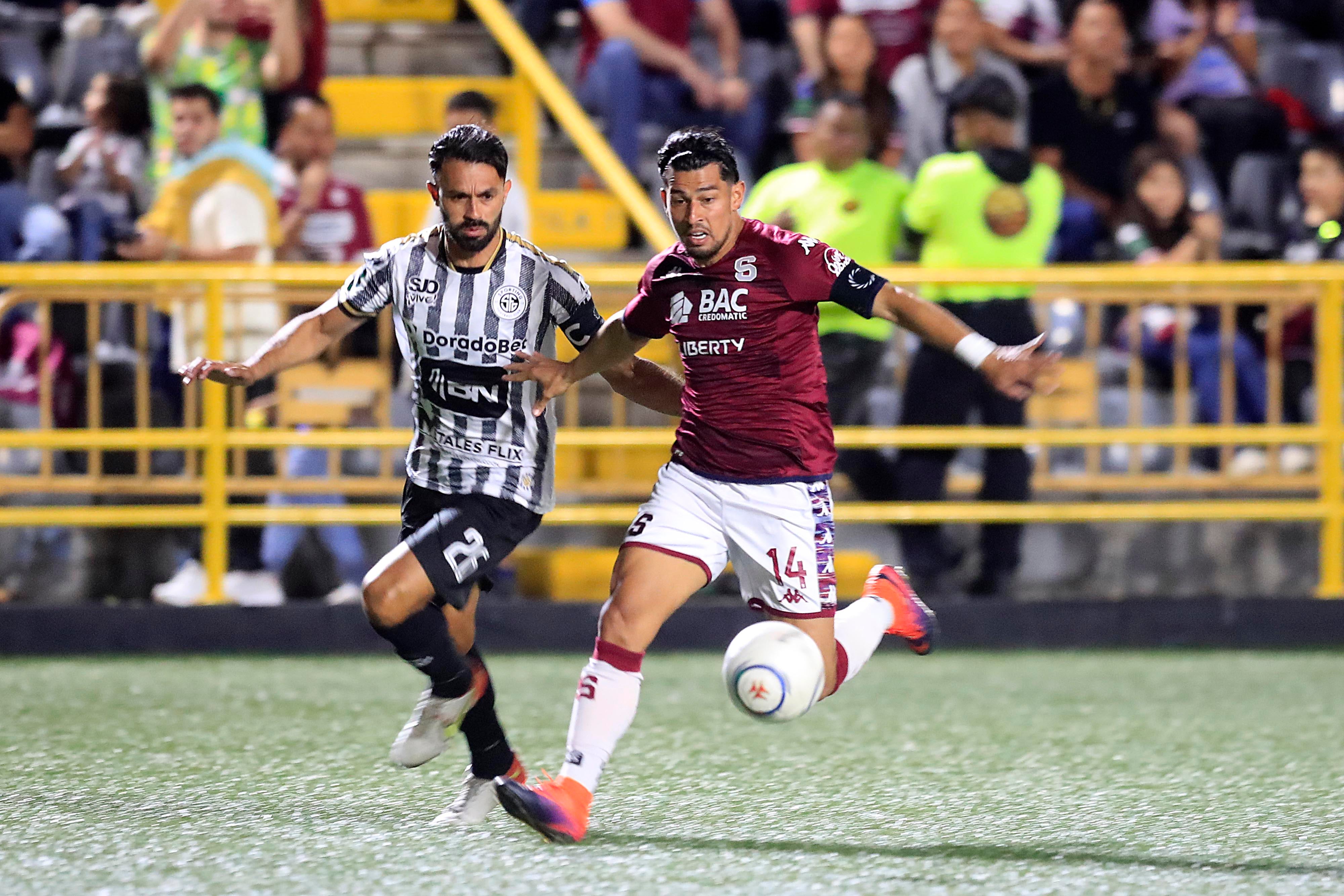 27/01/2024 Estadio Ernesto Rohrmoser, Pavas. Sporting FC recibió al Deportivo Saprissa, en partido de la jornada 5 del Torneo de Clausura 2024, Copa Promérica. Foto: Rafael Pacheco Granados