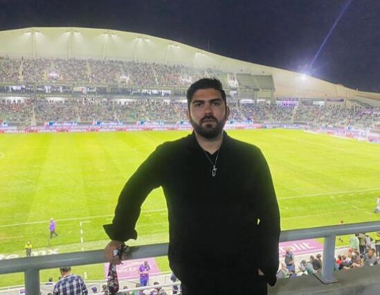 Luis García es el representante de Erick "Cubo" Torres y varios jugadores costarricenses. Foto: Instagram.