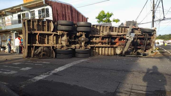 Vuelvo de camión en Cuidad Quesada. Foto cortesía.