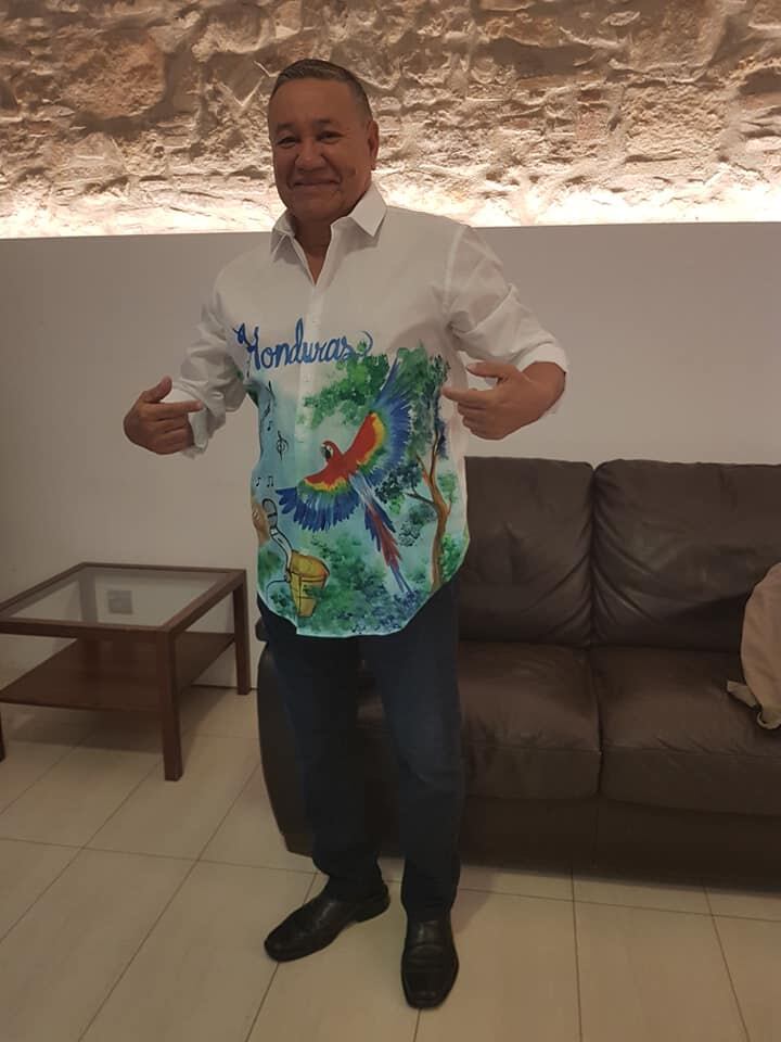 Pompilio Tejeda conocido como Pilo Tejeda el hondureño fundador de Banda Blanca y compositor de la canción Sopa de Caracol