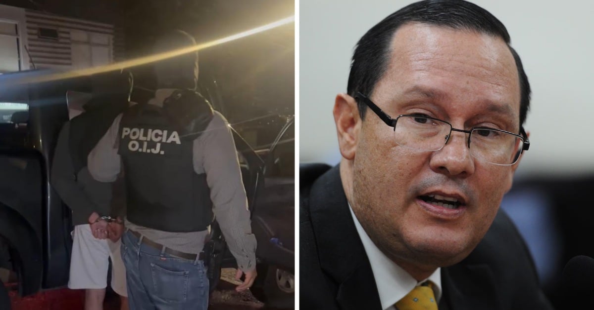 El OIJ detuvo a Celso Gamboa el 23 de junio del 2025.