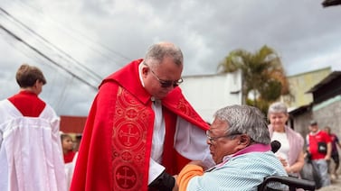 Padre Sergio celebró los 100 años de la fiesta de Cristo Rey con una misa llena de fe y unión