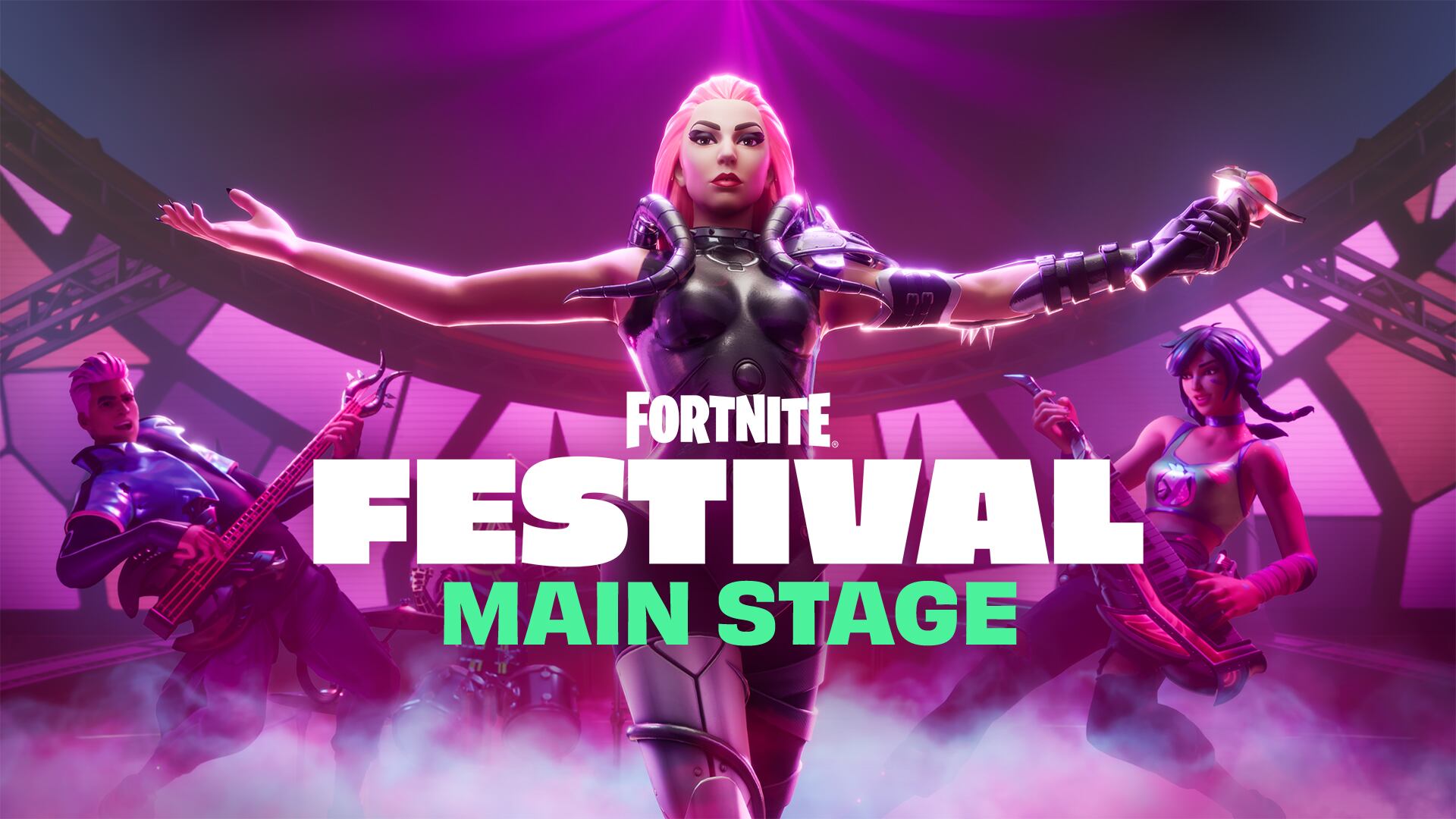 Fortnite Festival es un modo de juego inspirado en títulos como Guitar Hero o Rock Band. Foto: Sitio web de Fortnite.