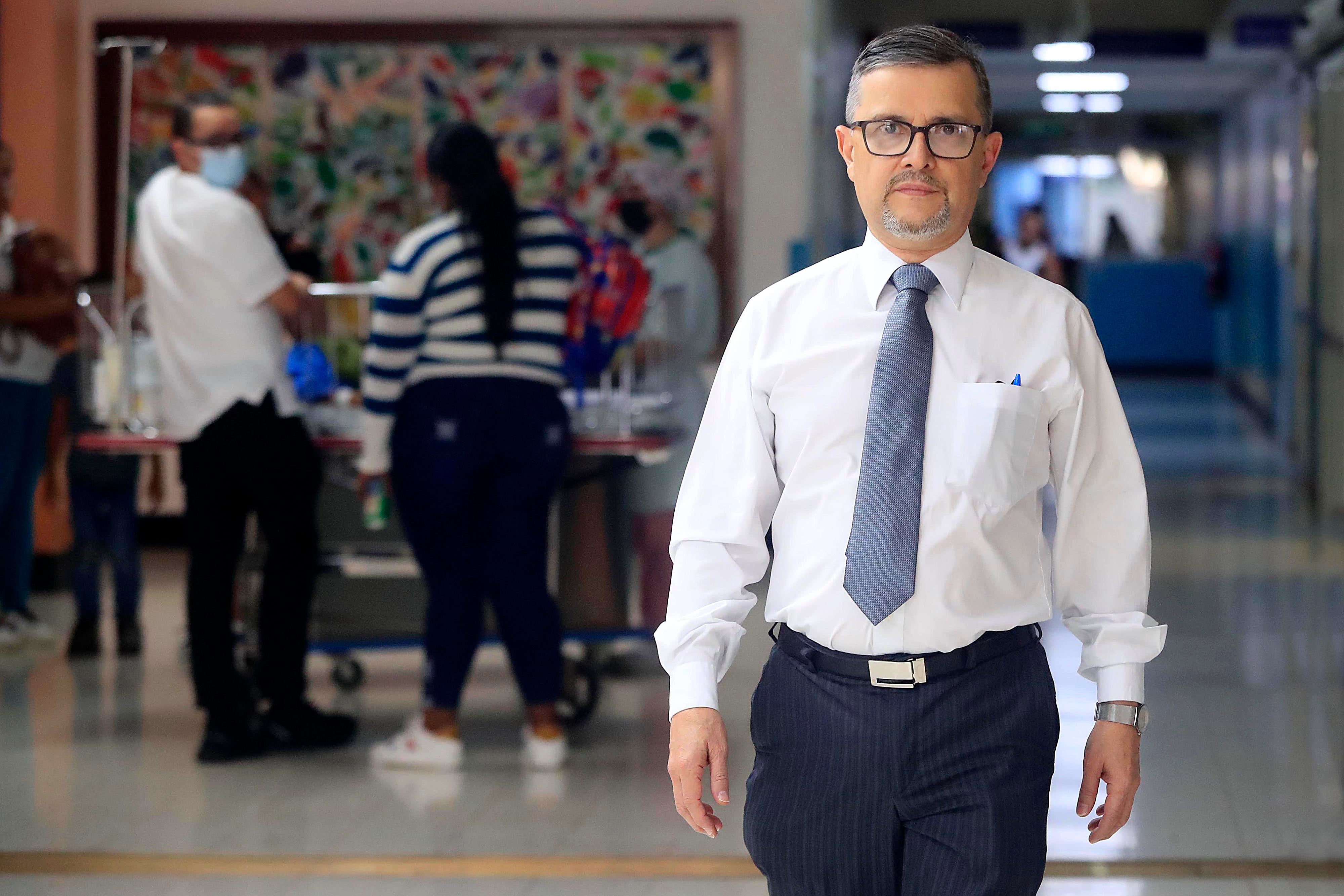 27/09/2023     San José. El doctor Carlos Jiménez, es el nuevo director del Hospital Nacional de Niños (HNN).