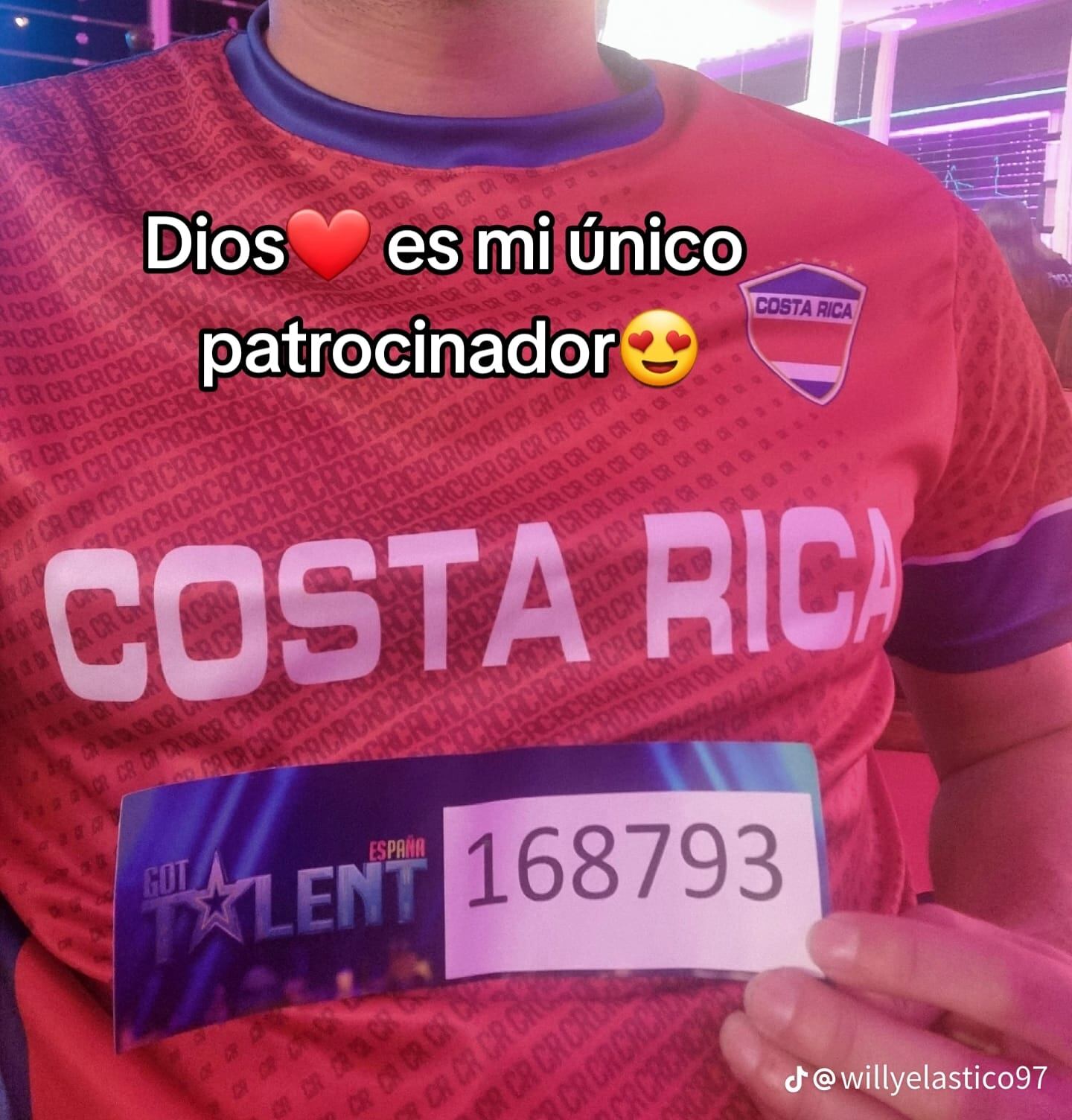 Willy Elástico cumpliendo sueños