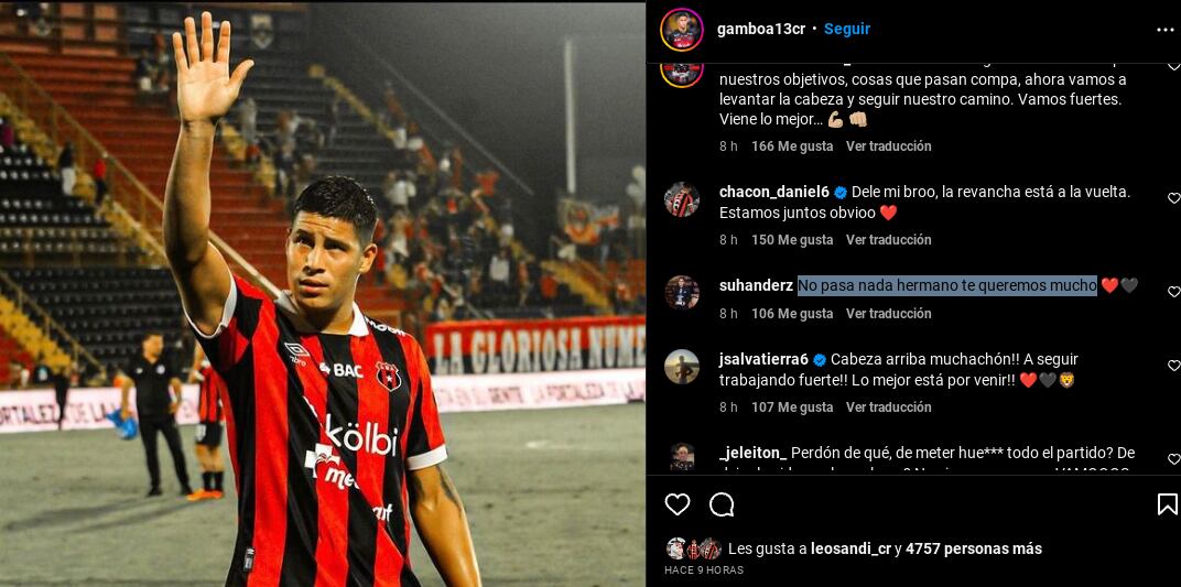 Alexis Gamboa, Alajuelense