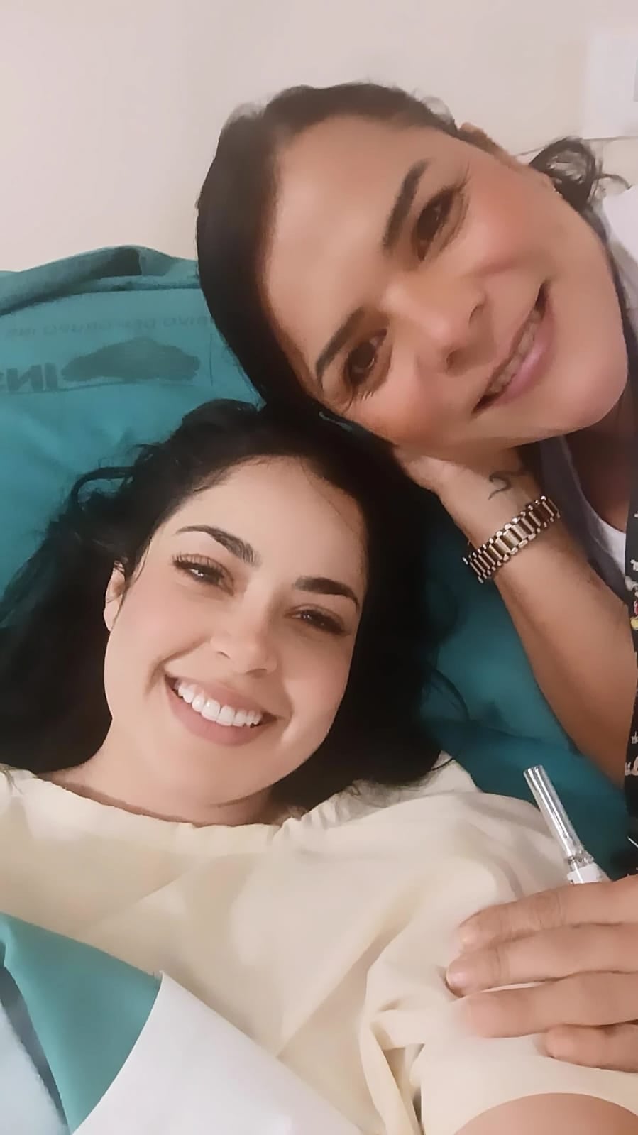 Ángeles Morales, modelo talla plus, quien tuvo el accidente por el Juan Pablo II.