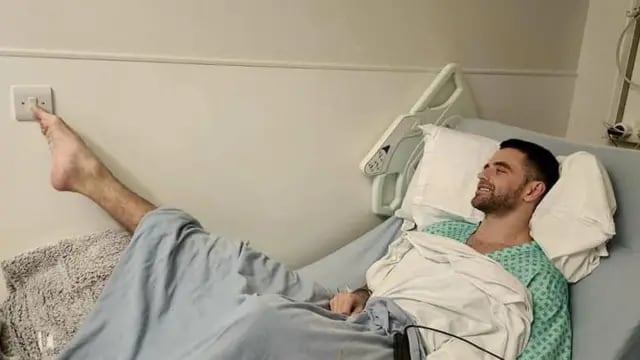 El actor Jarryd Nurden enfrentó un tumor pulmonar poco común que avanzó rápidamente.