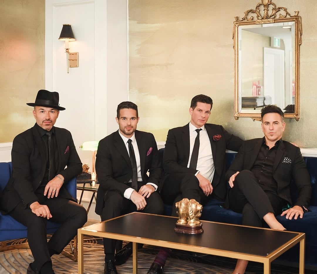 The Tenors, grupo canadiense con el cantante costarricense Eduardo Aguirre