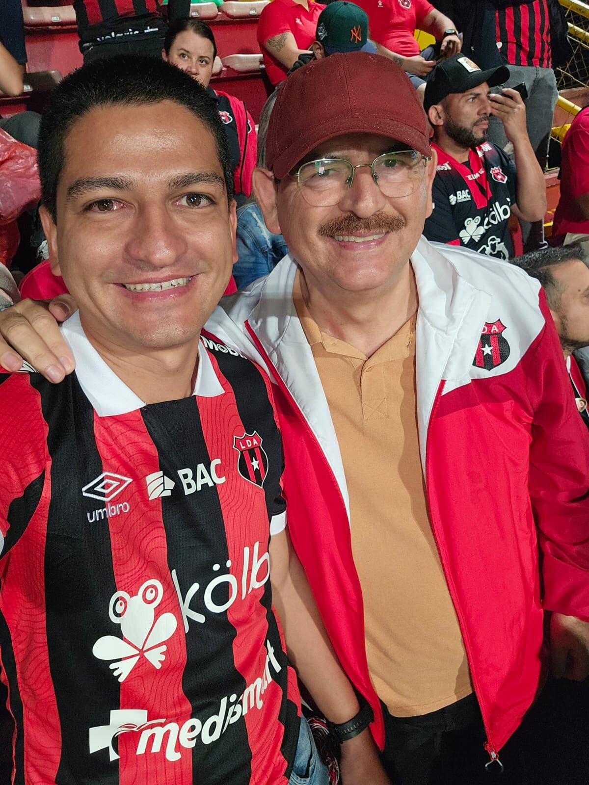 Andrés ya tiene todo preparado para disfrutar del clásico nacional