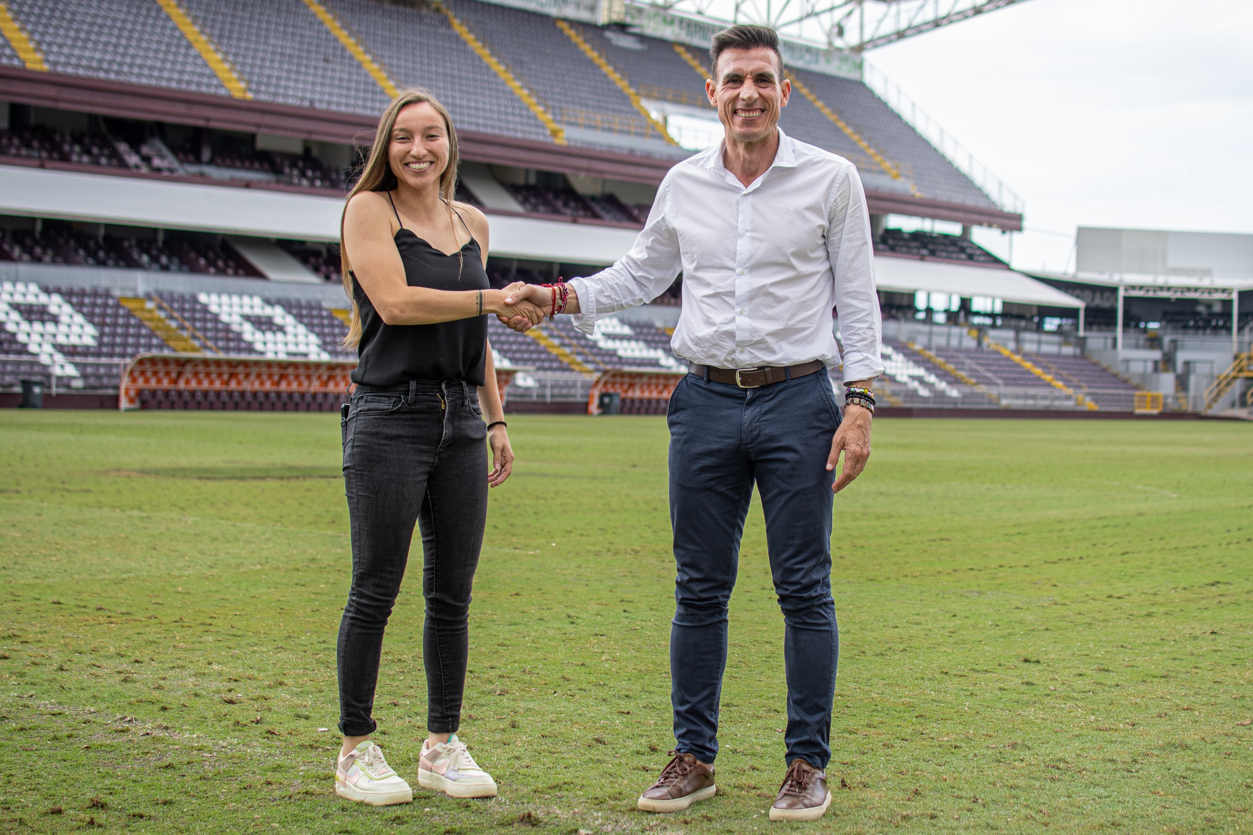 Gloriana Villalobos regresó al Saprissa para la temporada 2023. Prensa Saprissa.