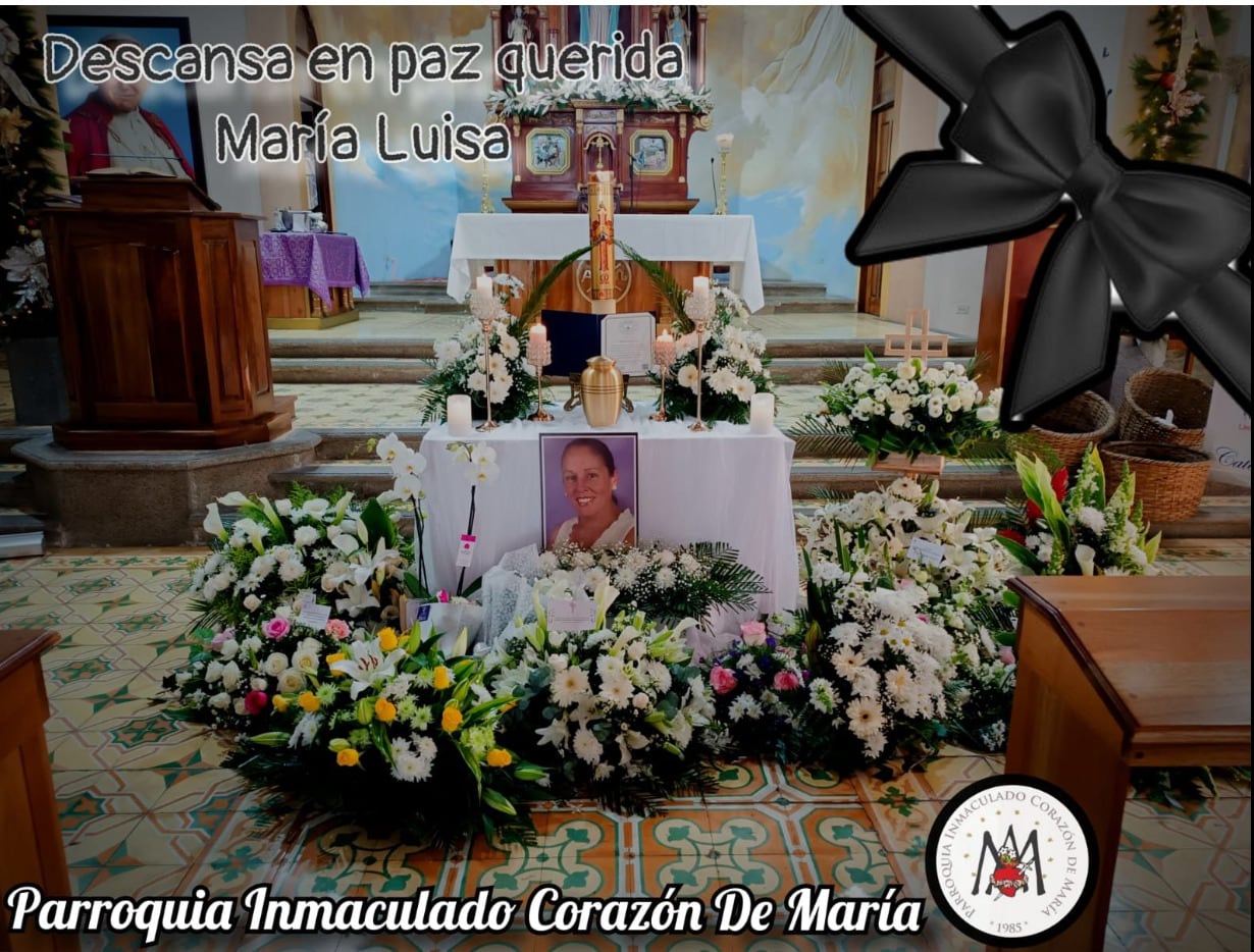 María Luisa Jiménez falleció en Estados Unidos mientras patinaba fue despedida este viernes