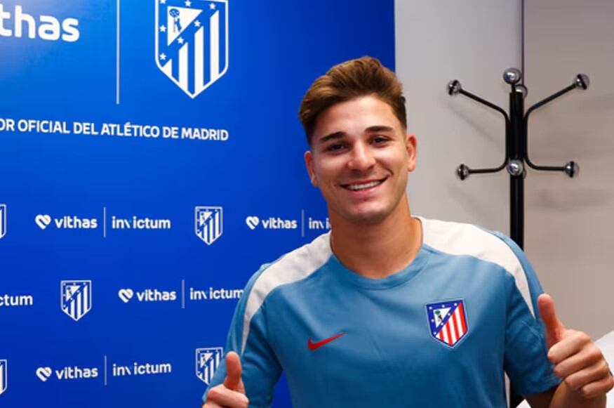 Julián Álvarez ficha por el Atlético de Madrid hasta 2030, en un traspaso que lo convierte en la venta más cara del Manchester City.