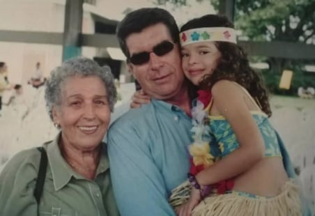 Carolina Sánchez, la Chama, y su hija del empresario Carlos Rodríguez