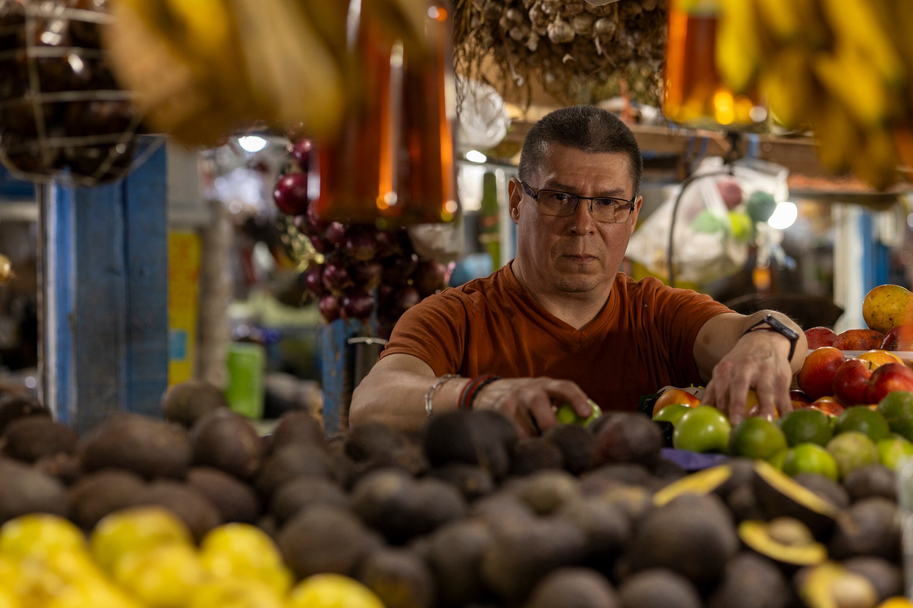 18/02/2025, Cartago, recorrido alrededor del mercado central, para encontrar trabajadores para la sección Héroe Anónimo.