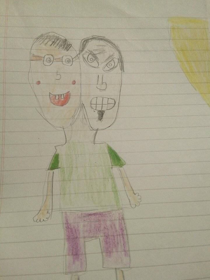 Dibujo reveladores de niños