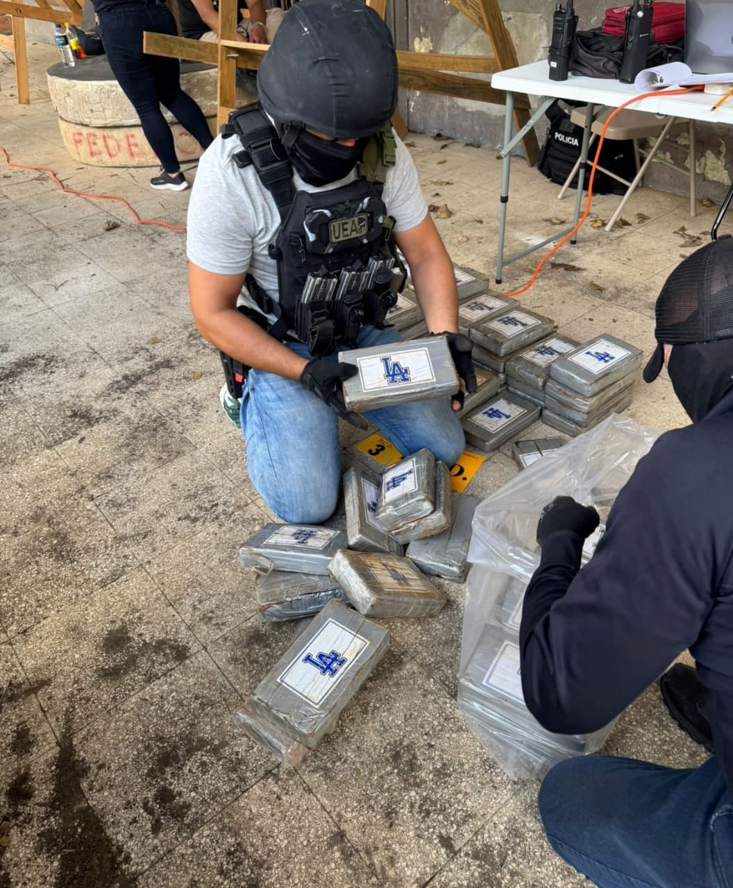 Los sospechosos fueron detenidos en Paseo Colón.