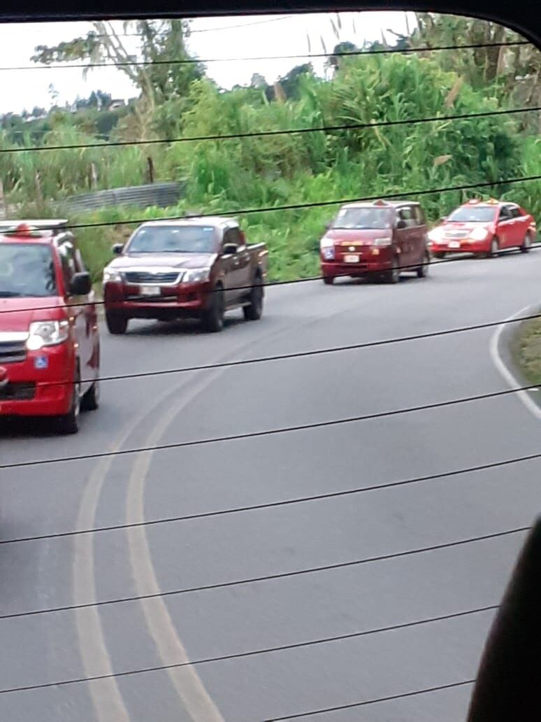 Taxistas se tiran a la calle pidiéndole al Estado 20 millones para cada uno de indemnización