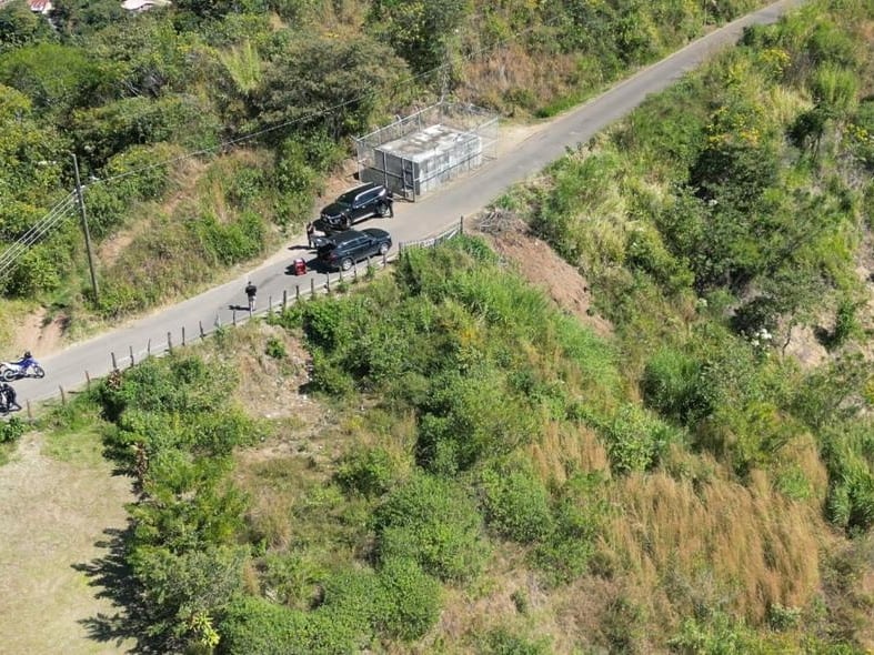 Agentes judiciales hallaron restos óseos en una propiedad en Vuelta de Jorco, en Aserrí.