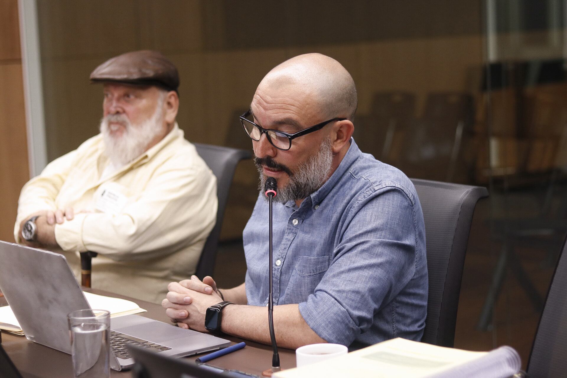 15/01/2024, San José, Asamblea Legislativa, comparecencia de Cristian Bulgarelli ante los diputados.