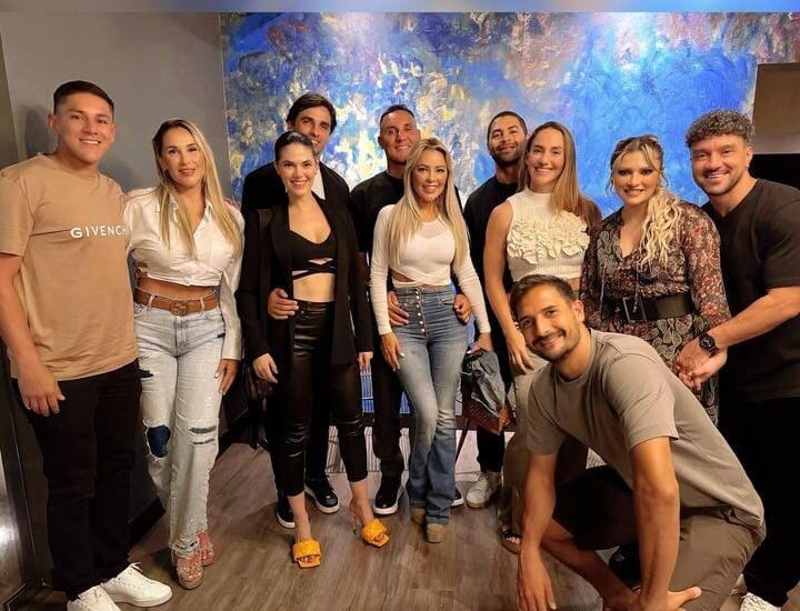 Reunión exjugadores de Brasil 2014