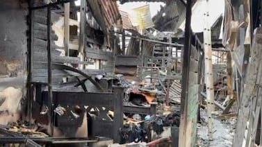 Ya hay una posible causa del incendio que afectó 10 casas en el barrio Carit