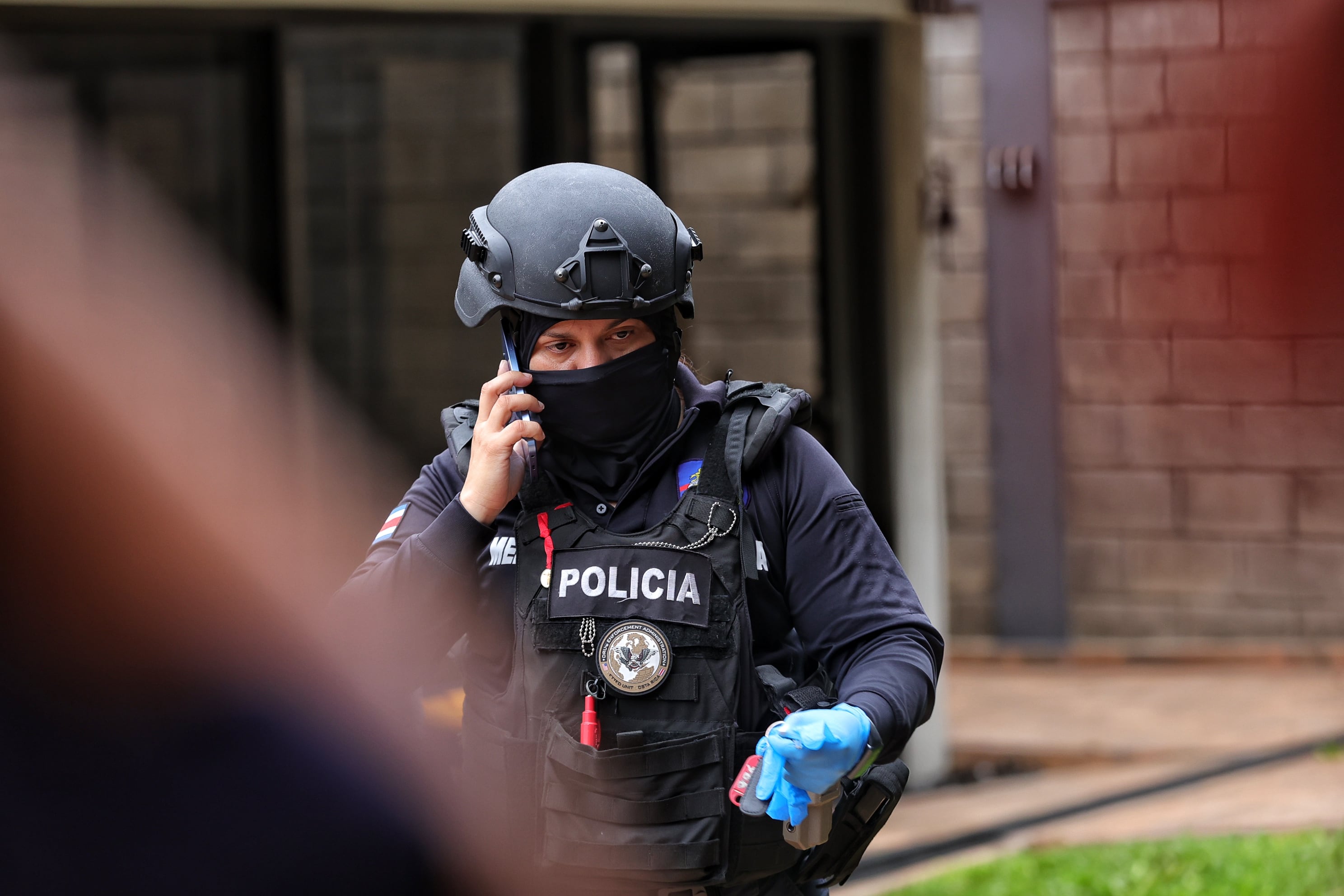 Operativo en San Ramón Alajuela por el caso Purga y envíos de droga a Europa / Foto John Durán