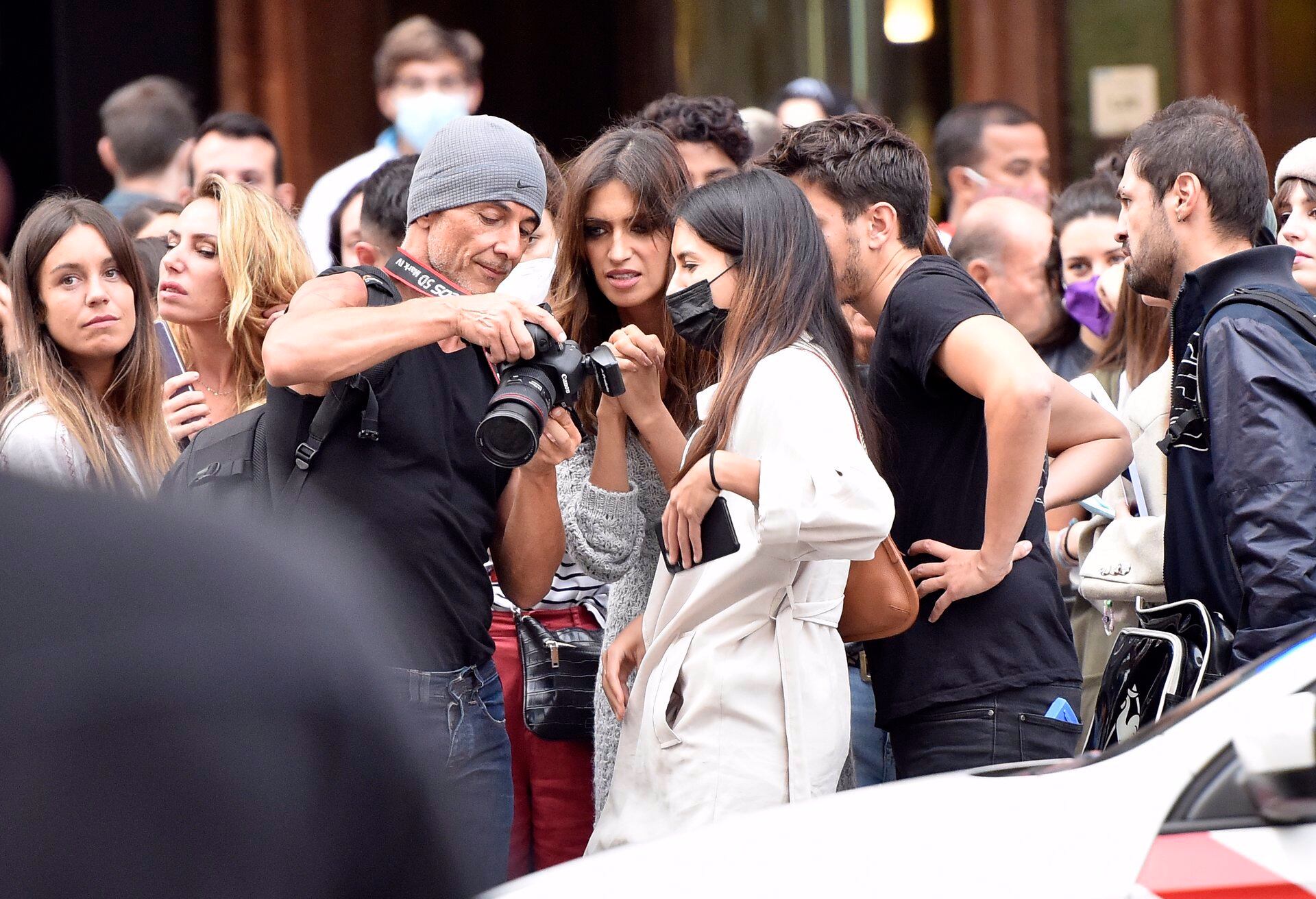 Sara Carbonero, periodista que pasea por las calles de Madrid. Europa Press.