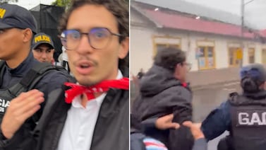 Joven detenido en celebraciones del 14 de setiembre en Cartago aclaró lo ocurrido y oró por Costa Rica