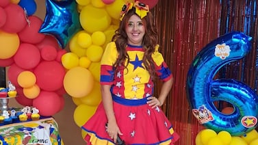 La payasa Taylín de Tín Marín también es educadora, por eso los niños aprenden mientras se divierten