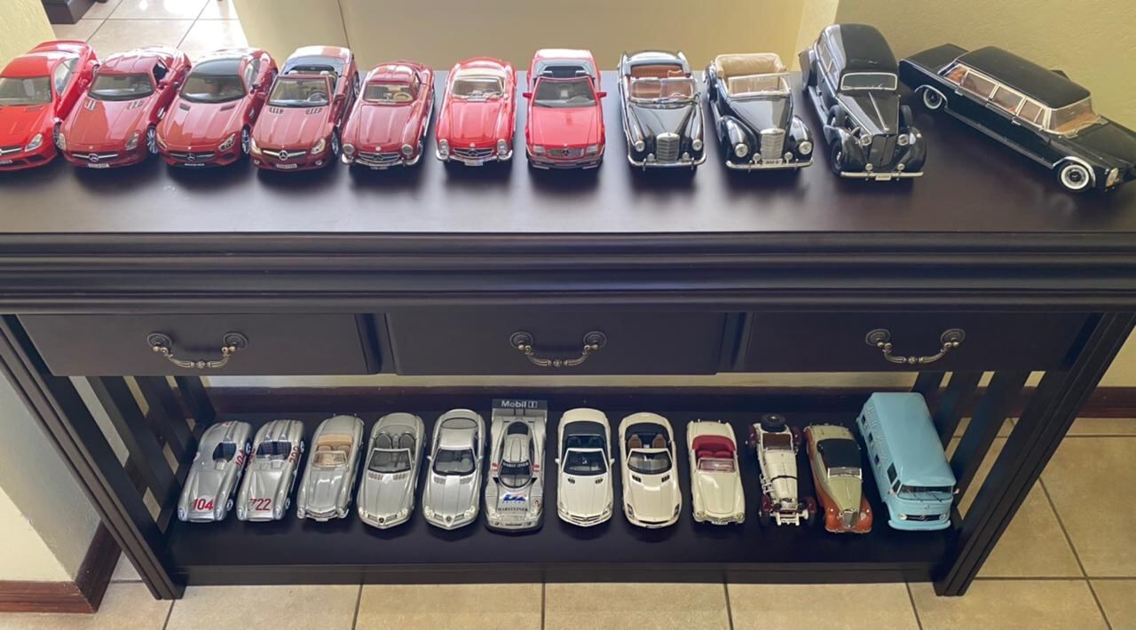 Wagner Campos es el dueño del mercedes 1983. Cortesía.