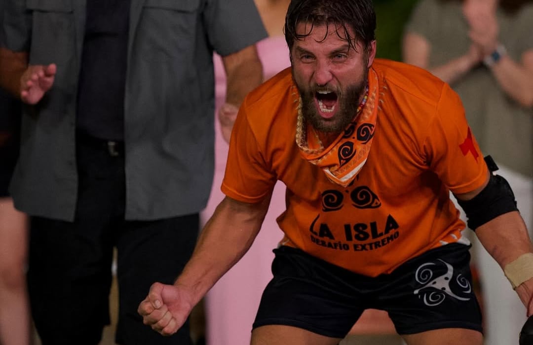 Gary Centeno, actor costarricense en el reality La Isla: Desafío Extremo de Telemundo.