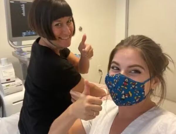 Abuela dio a luz a su nieta