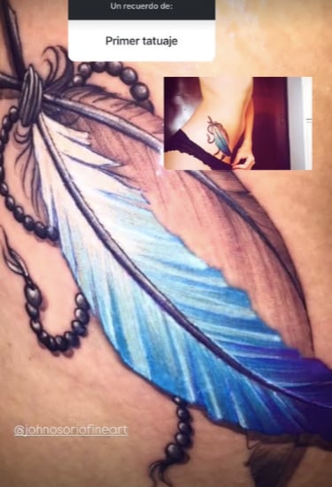 Este fue el primer tatuaje de Mimi Ortiz.