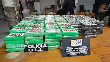 OIJ allana edificio de empresa de seguridad en San José y decomisa más de 400 kilos de cocaína